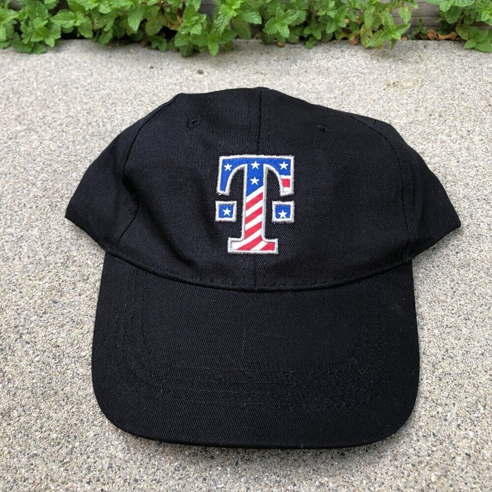 T MOBILE Mobilize for Service USA Hat Men's Patriotic USA Baseball Cap Black​​​​